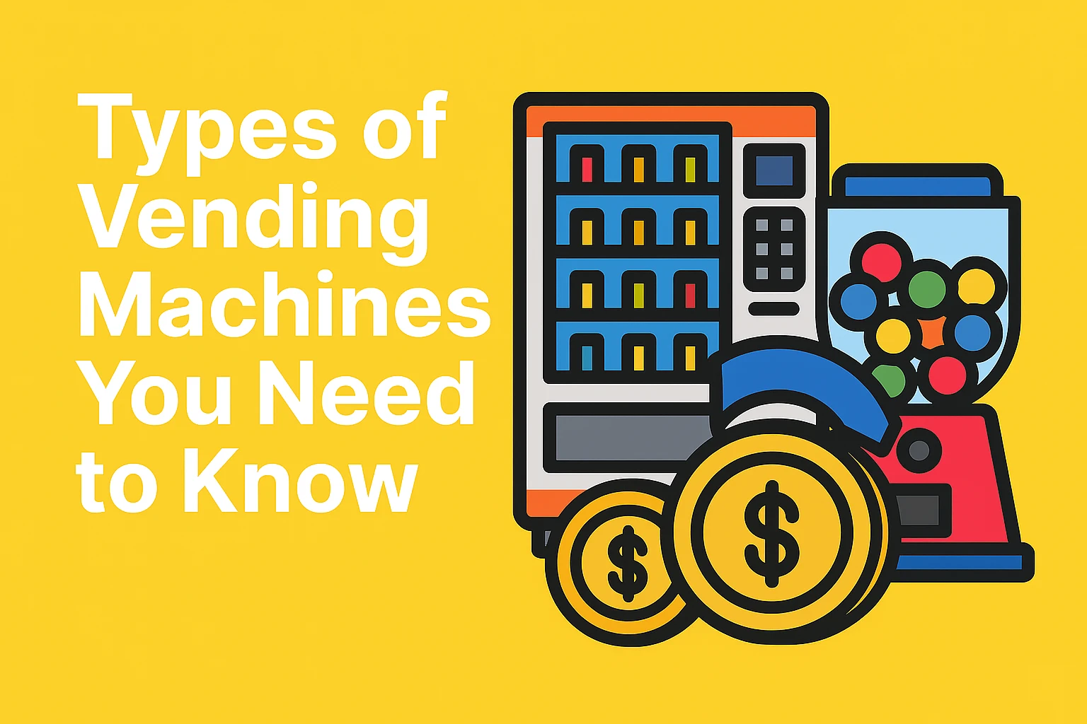 Types of Vending Machines You Need to Know